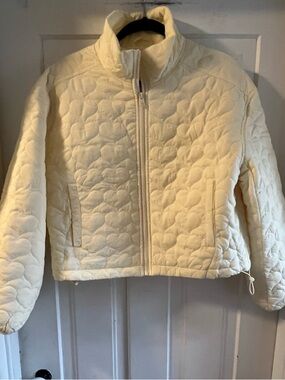 Love Tree Butter Yellow Packable Puffer Jacket